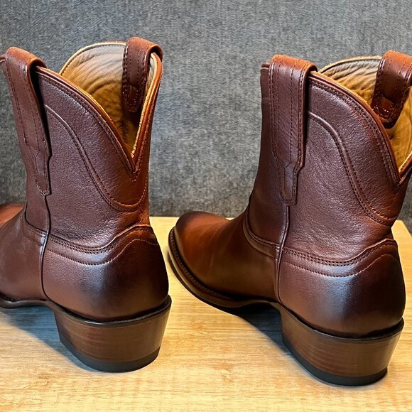 Tecovas “The Penny” Women’s Booties – Bourbon Calf | Size 6B - Picture 4 of 9